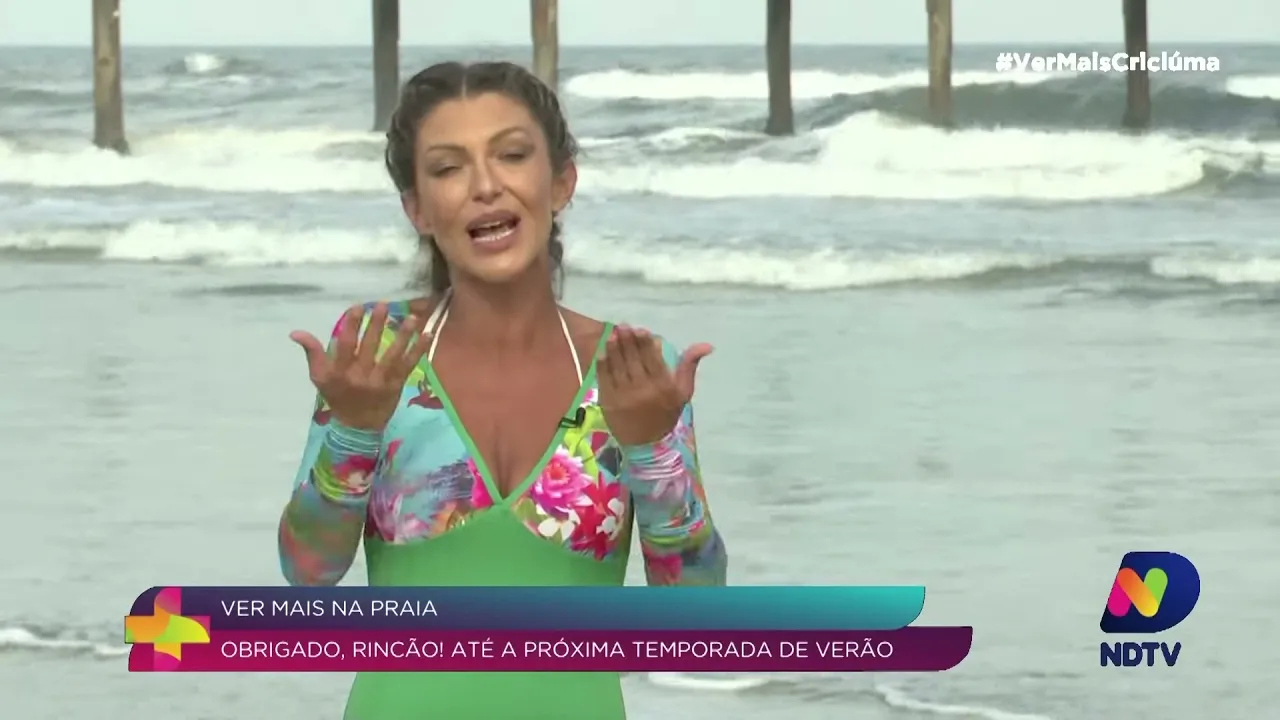 Giselle Tiscoski “tira uma onda” nas águas do Rincão