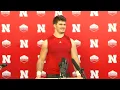 Nebraska Football Heinrich Haarberg bowl press conference