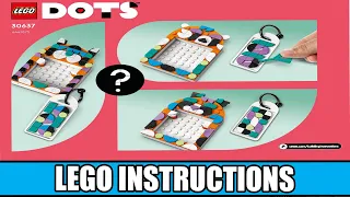 LEGO Instructions | Dots | 30637 | Animal Tray and Bag Tag