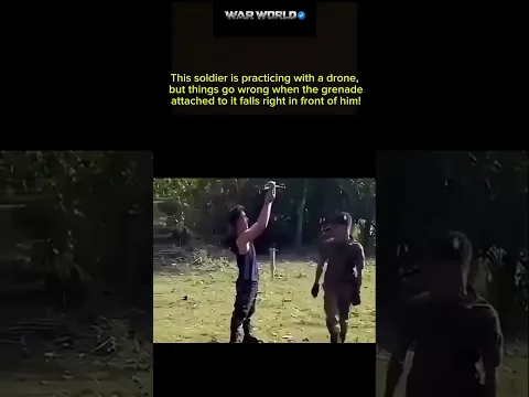 When Drone Training Goes Wrong! π± #military #memes #usarmy #army #americe #america