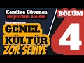 Genel Kültürüne Güvenen Gelsin. (4.Bölüm) Zor Seviye Genel Kültür Testi.