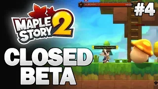 MapleStory 2 Closed Beta Gameplay - FISHING MUSHMOM