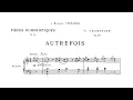 Cecile Chaminade - 6 Pièces humoristiques, Op. 87 no. 4 "Autrefois"