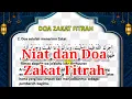 Download Lagu Niat dan Doa Zakat Fitrah Arab Latin dan Artinya