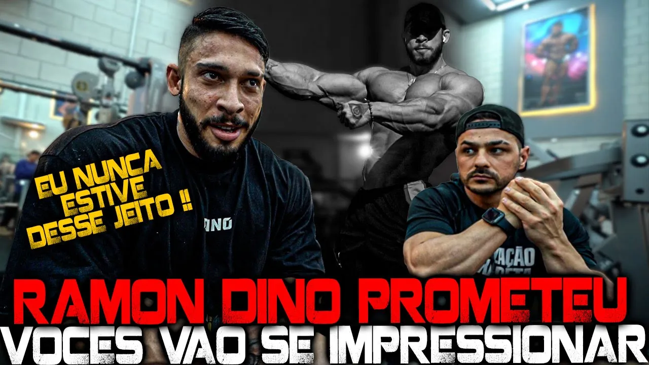 RAMON DINO MANDOU A REAL - ESTOU NO MEU MELHOR SHAPE, VOCÊS VÃO SE SURPREENDER !!!