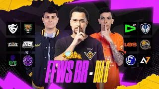 🔴 FFWS BR COM FORA DA SAFE - DIA 6🔴#freefire #foradasafe #FFWSBR