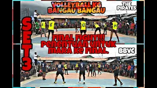 Download SET 3 - Volleyball Kg Bangau Bangau Anjuran Tertutup, Penentuan Mara Ke Final. (BBVC)🆚(THE PIRATES) MP3