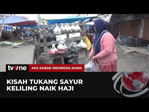 Menabung Selama 20 Tahun, Pedagang Sayur Naik Haji