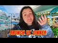 BREAKFAST VS DINNER CHALLENGE OLIVIA S CAFE - Old Key West Resort Walt Disney World