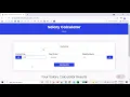 Salary Paycheck Calculator