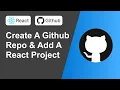 REACT PROJECT TO GITHUB THE ULTIMATE CODING WORKFLOW GUIDE