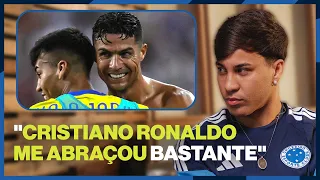 KAIO JORGE CONTA COMO É JOGAR AO LADO DE CRISTIANO RONALDO
