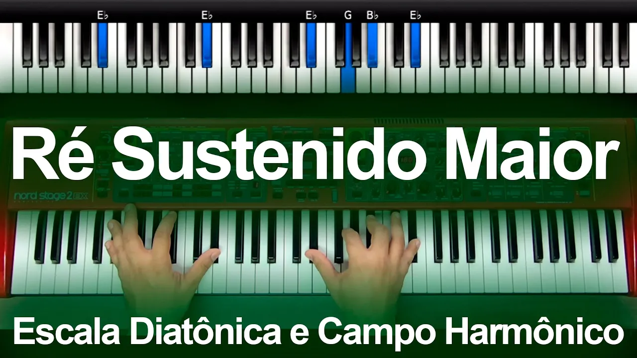 Ré Sustenido Maior - Escala Diatônica e Campo Harmônico - Aula 44