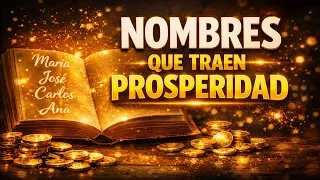 Nombres que generan prosperidad y protección en tu vida con poder verdadero.