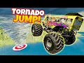 Download Lagu Jumping a MONSTER TRUCK SCHOOL BUS into a TORNADO in BeamNG Drive Mods!