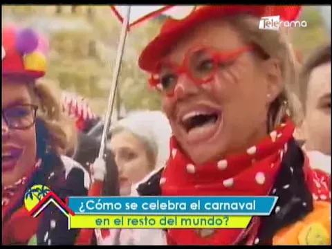 ¿Cómo se celebra el carnaval en resto del mundo?