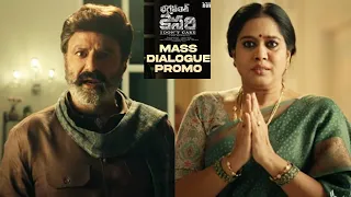  bhagavanth kesari mass dialogue promos balakrishna sreeleela kajal tt