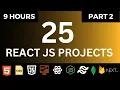 Build 25 React JS Projects in 9 Hours React Interview Coding Questions Part 2