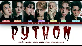 GOT7 PYTHON PYTHON Color Coded Han - Rom