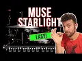 Download Lagu Muse - Starlight - Drum Cover (with scrolling drum score)