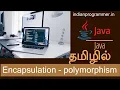 Java - Encapsulation polymorphism Live Session Tamil