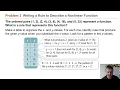 Algebra 1 4-3 Patterns and Nonlinear Functions Problem 3 - Writing a Rule for a Nonlinear Fn