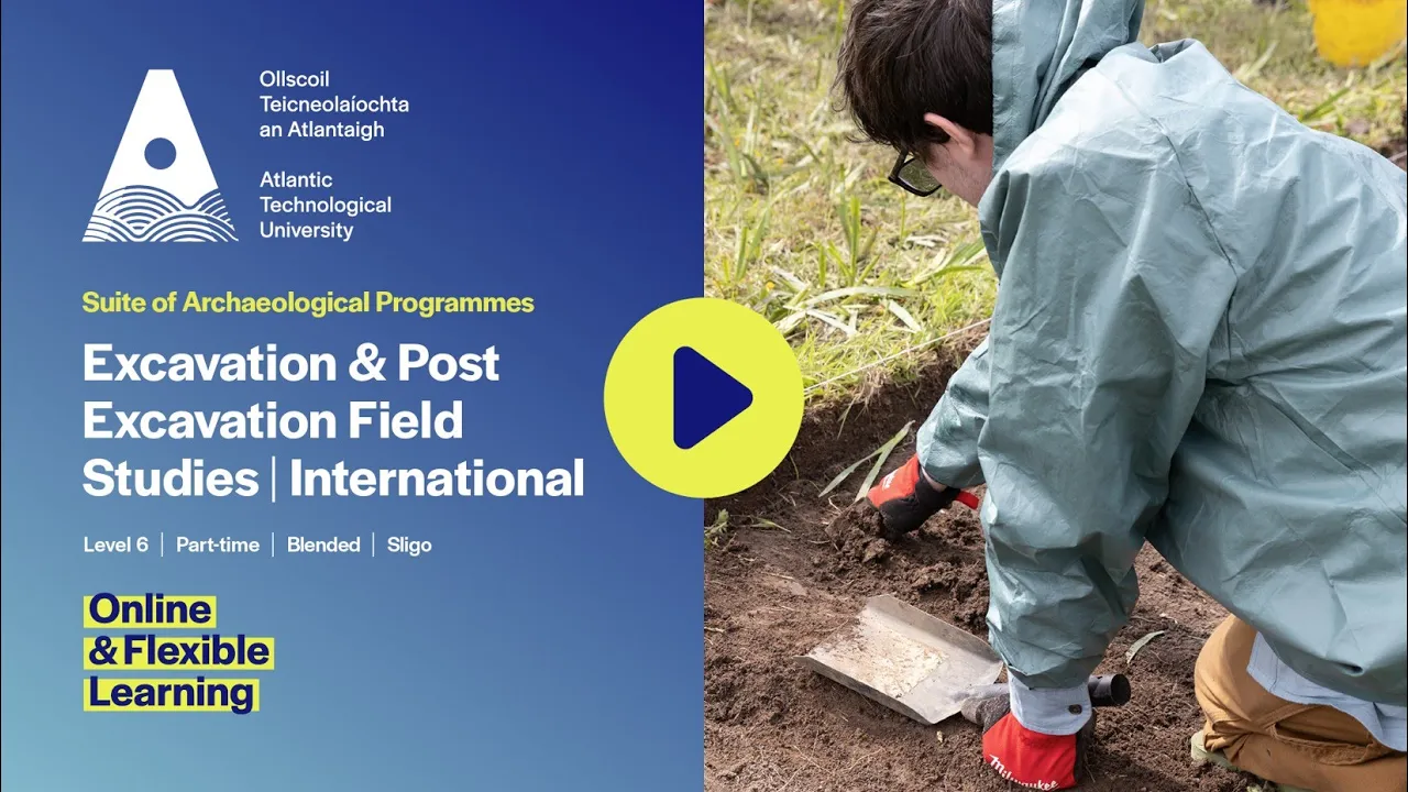 Archaeological Excavation and Post-excavation Course Video
