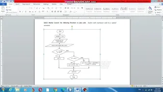 flow chat convert to java code