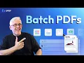 2025 How to Batch Convert Compress Combine Print OCR Protect Add and Remove