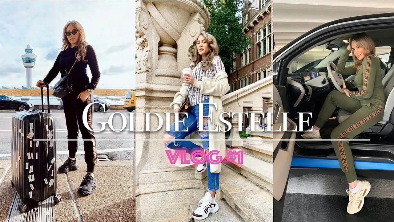 Goldie Estelle | Eerste vlog | Behind the scenes fotoshoot Fall Winter '19