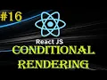 React Tutorial Conditional Rendering Using If-Else and Ternary Beginner to Advance Series