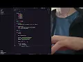 Coding a Terminal Clock in Python ASMR Programming No Talking