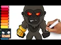 How To Draw King Kong
