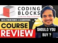 Complete CODING BLOCKS DSA Course Review Should you follow the Coding Blocks online DSA course