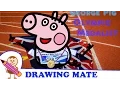 Peppa Pig Olympic Medalist Coloring Pages Colouring Book Swinka Peppa kolorowanki malowanki