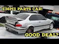 Building an e30 m3 conversion part 9 Picking up the donor car e36 m3