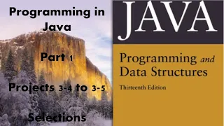 Programming in Java Part 1 Chapter 3 Selections Exercises 3-4 and 3-5