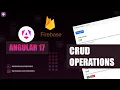 Angular 17 Crud Operation with Firebase
