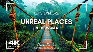 Exploring UNREAL PLACES on Earth in 4K R 60FPS Dolby Vision Green Ambience Nature Film