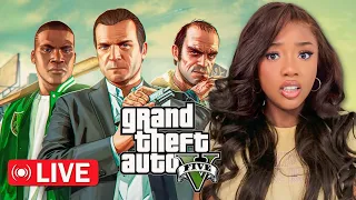 playing grand theft auto 5 for the first time pt.2
