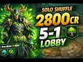 2800cr Resto Druid Solo Shuffle 5 1 WoW Midnight PvP