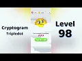 Cryptogram Tripledo Level 98 Solutions Logic Puzzle Game Mini Boss