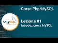 Tutorial Italian 01 - Introduction to MySQL