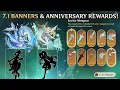 GENSHIN 7 1 ANNIVERSARY LEAKS Free 5-Star Weapon Selector