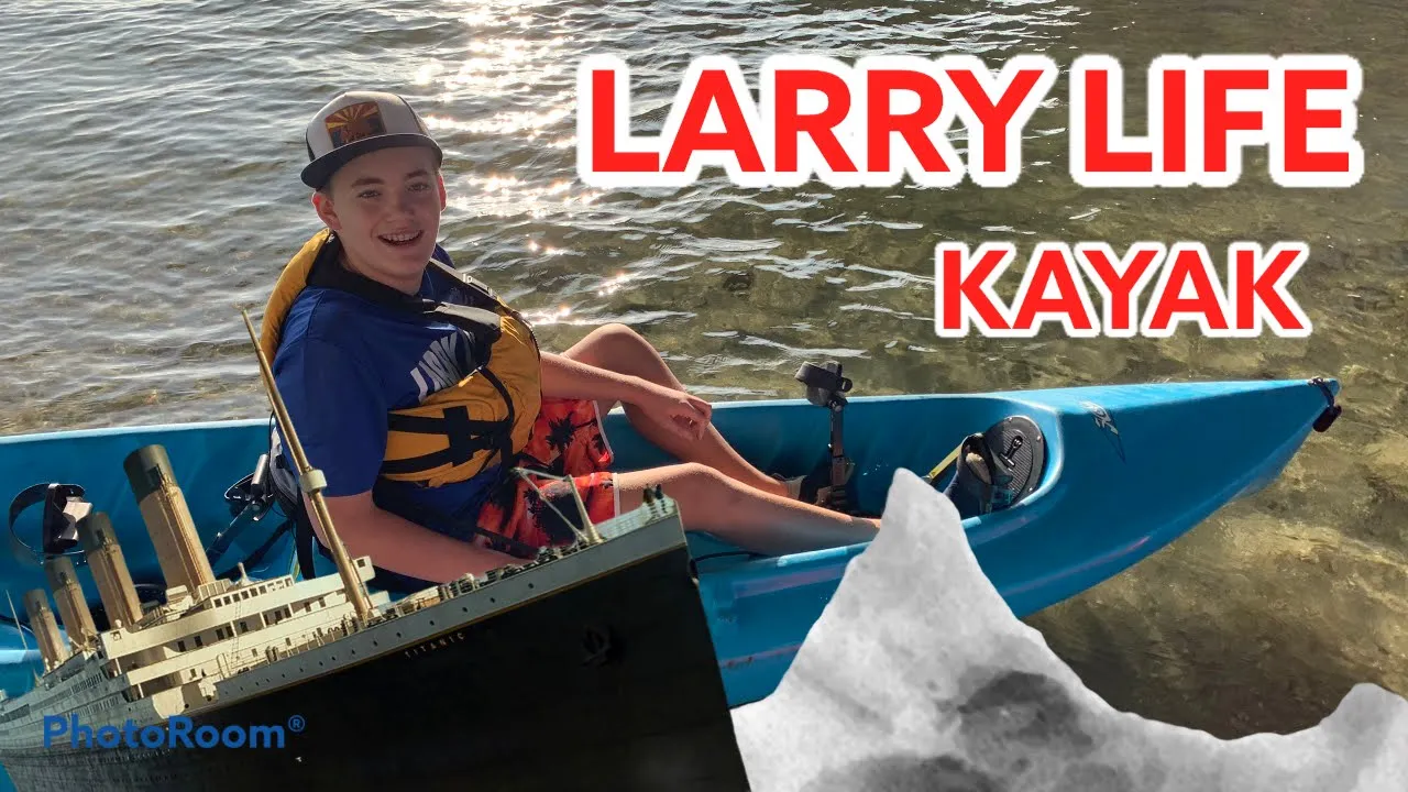 Larry Life takes his Kayak out in Newport harbor