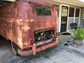 FIRST START IN OVER 40 YEARS - RESURRECTION RESTORATION 1962 VW Type 2 VW Kombi