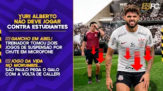CORINTHIANS SEM YURI ALBERTO; ABEL PUNIDO PELO STJD; SOUZA DESESPERADO COM O SÃO PAULO - Quebrada FC