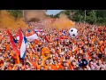 Fanwalk Berlijn gaat los op Van Links naar rechts Olympiastadion 25 juni 2024.