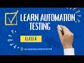 Qa Automation Selenium Java Online Free Training with Certificate PART 6