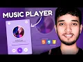 How to Build a Music Player using HTML CSS JavaScript Tutorial for Beginners
